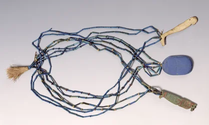 Collana, trovata su una mummia (turchese)